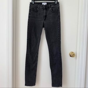 & Other Stories Faded Black Skinny Jean